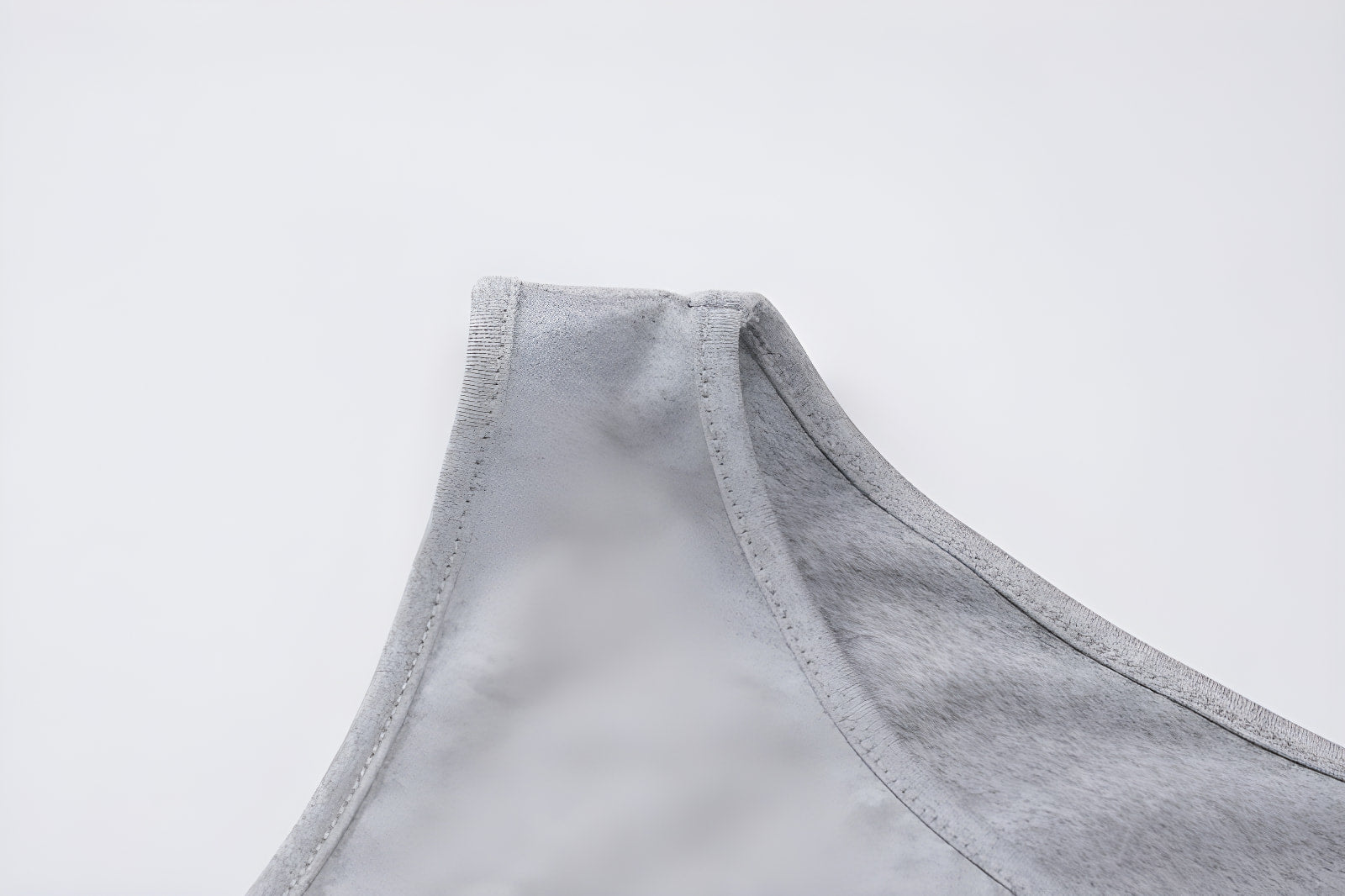 Gray sleeveless shirt collar and neckline of Summer Women Clothing langry vest set