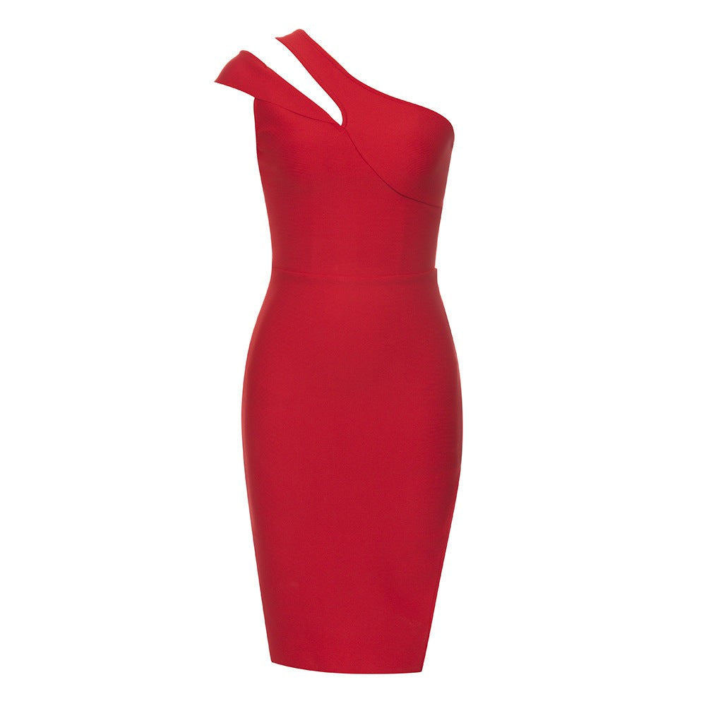 ELEGANT BACKLESS BANDAGE DRESS-VETEMENTS