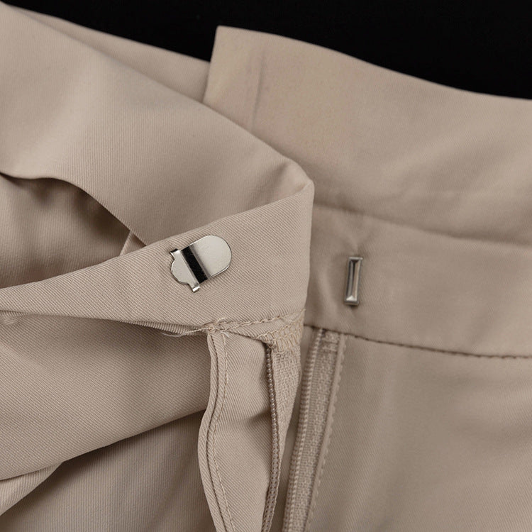 Enchanting Short Vest Top Design Wide Leg Pants Two Piece Set