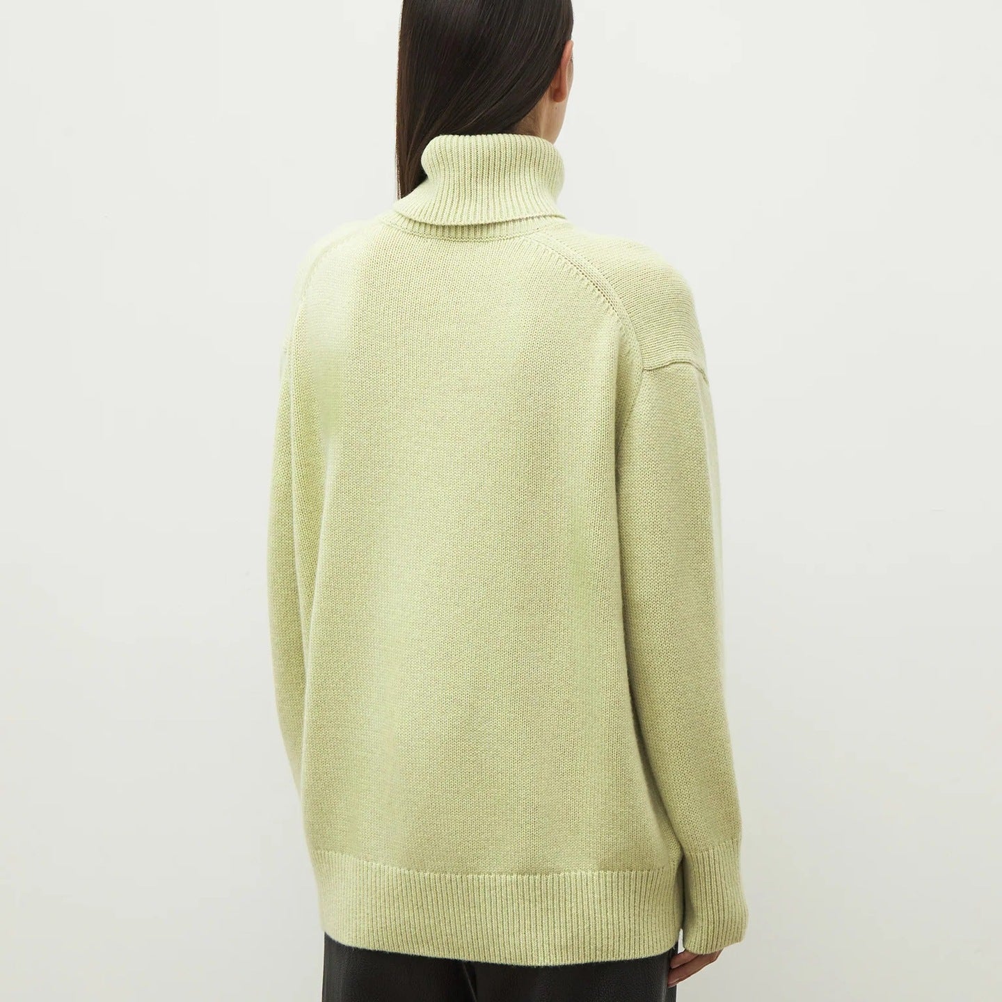 Elegant Knitted High Neck Sweater