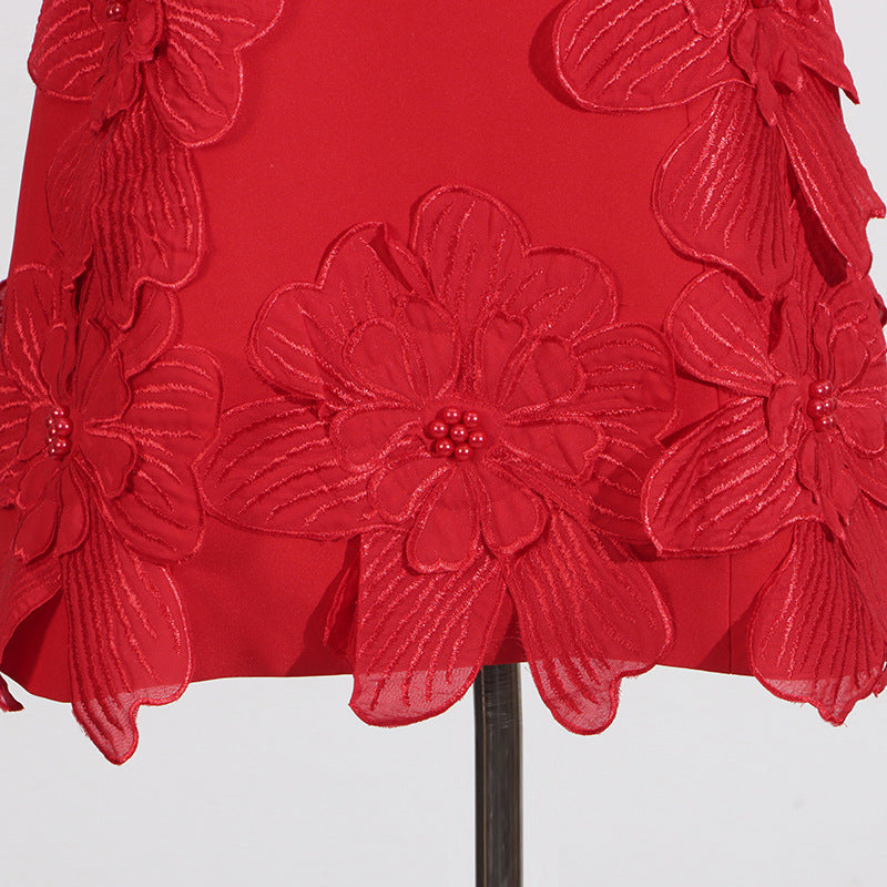 French Sweet Date Short Dress