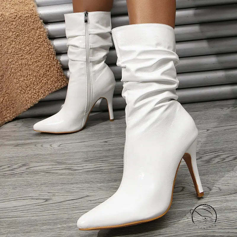 Short Skinny British Ankle Boots