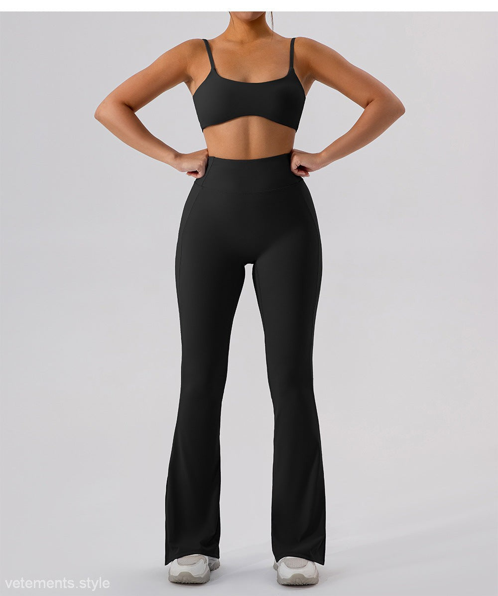 OUTER WEAR CLOSE FITTING YOGA PANTS-VETEMENTS