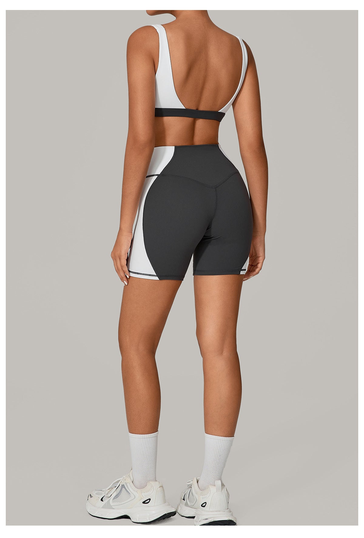 Color Matching Tight Quick Drying Fitness Clothes