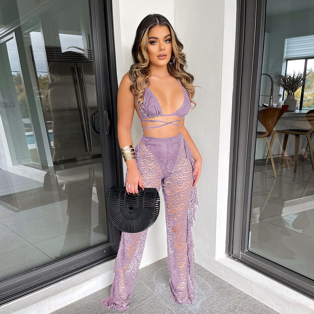 SEXY BIKINI RUFFLED SET-VETEMENTS