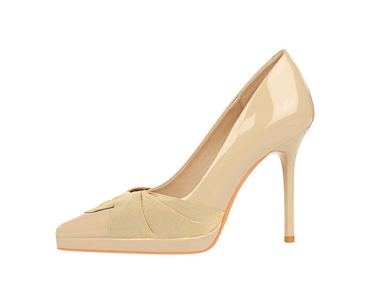 Classy Leather High Heel