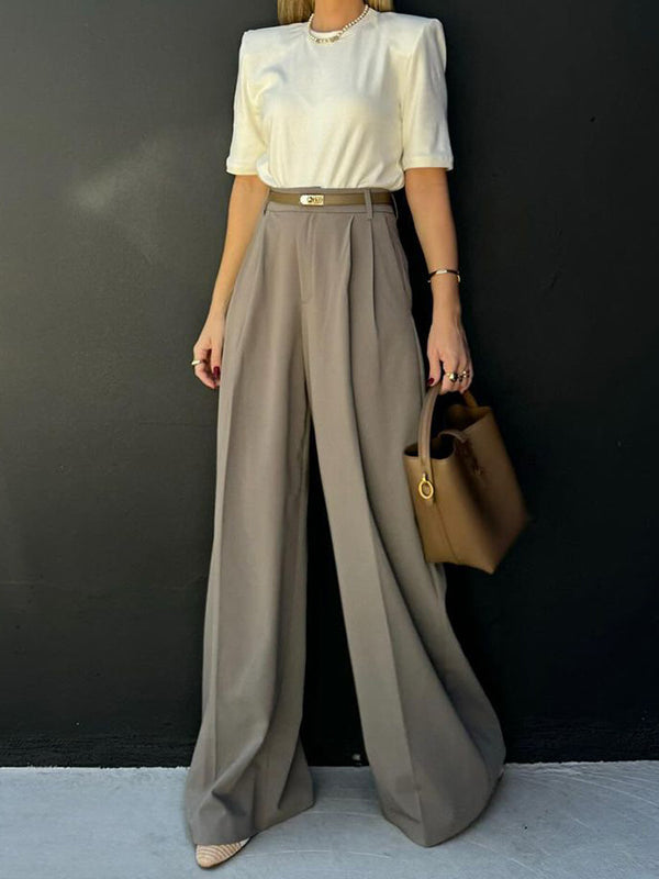 Loose Wide Leg Pants Work Pant
