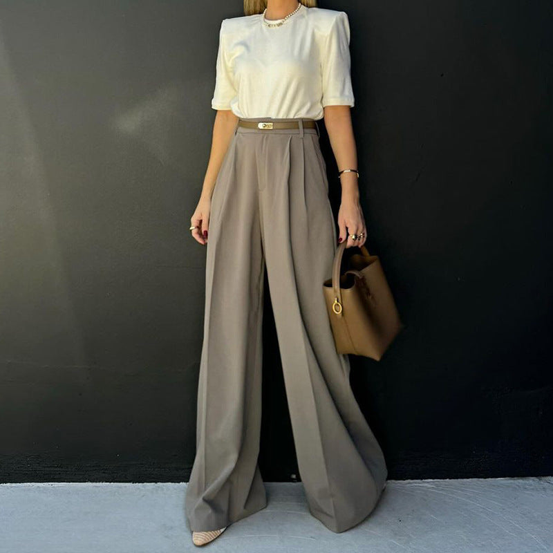 Loose Wide Leg Pants Work Pant