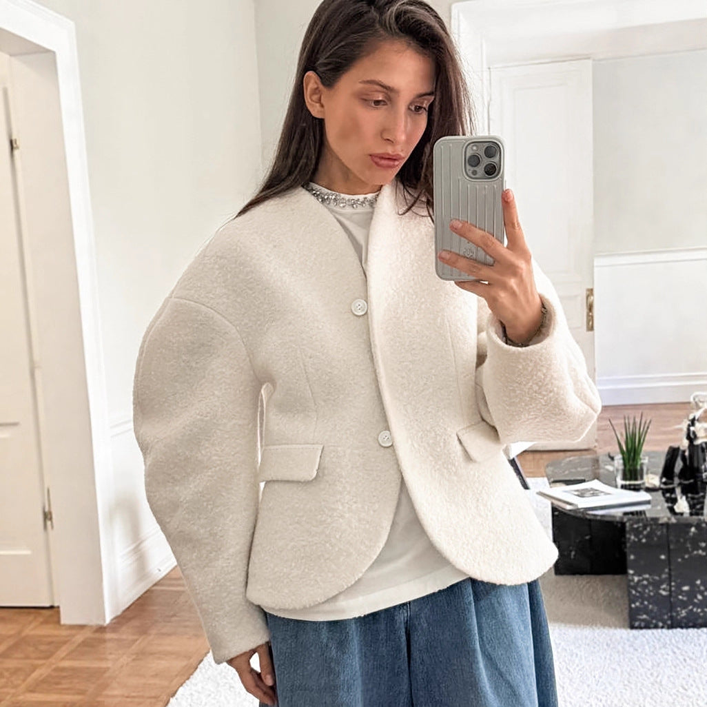 Thick Woolen Coat