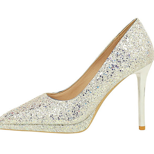 Cocktail Stiletto Waterproof High Heels