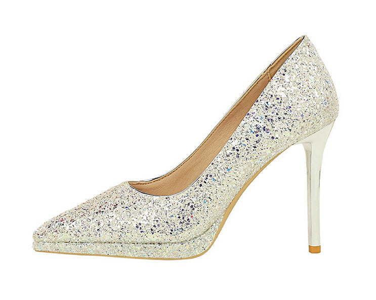 Cocktail Stiletto Waterproof High Heels