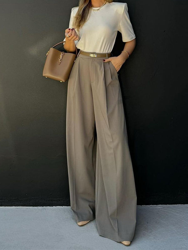Loose Wide Leg Pants Work Pant