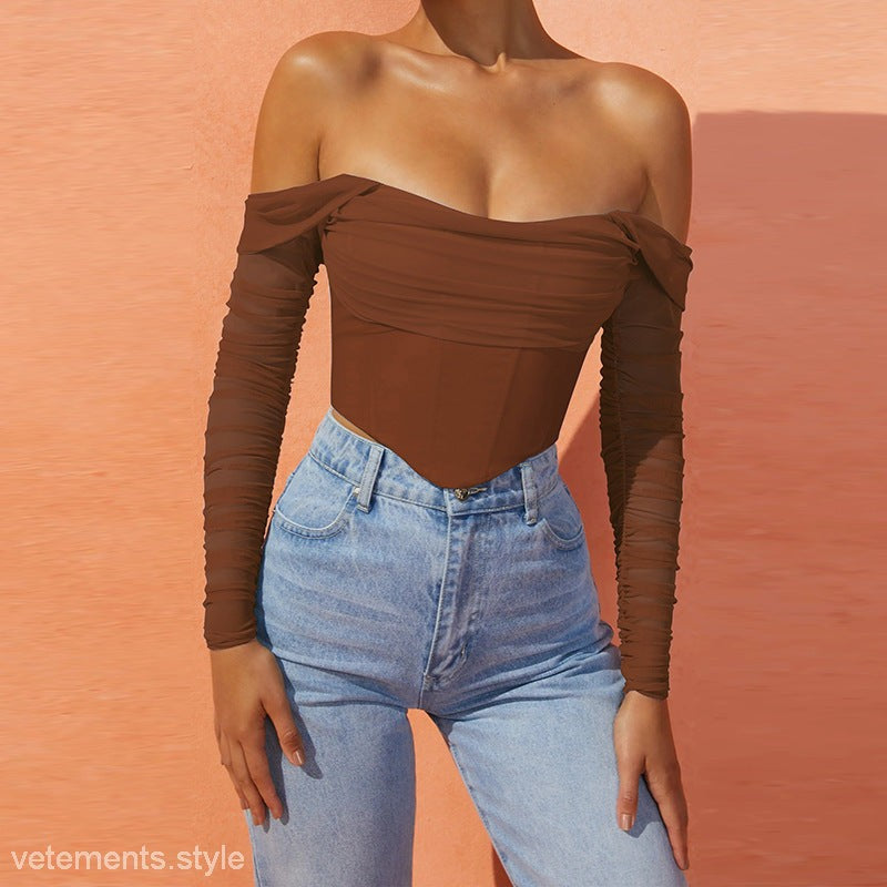 Sky Boning Corset-VETEMENTS