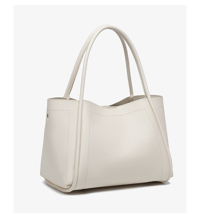 Soft Leather Large Capacity High Grade Handbag