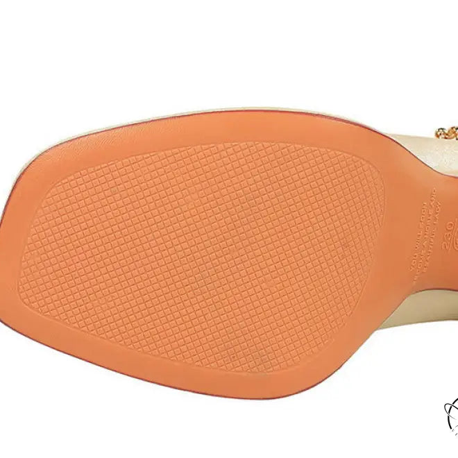 Square Toe Chunky Heel Waterproof High