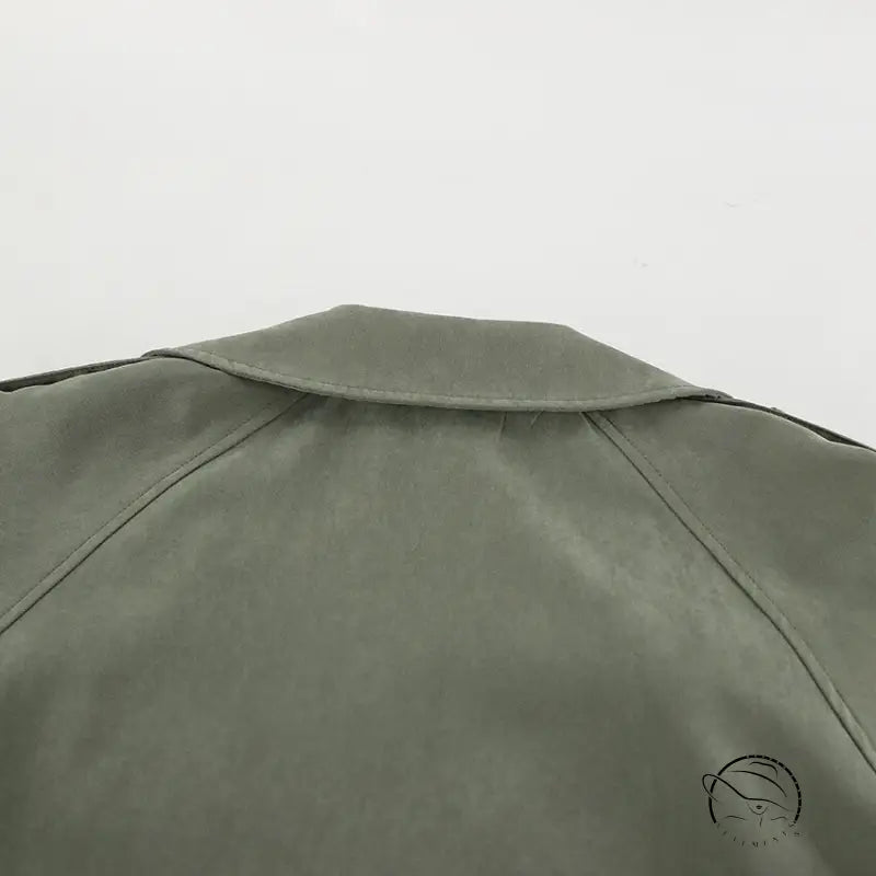 High End French Large Collared Lace Up