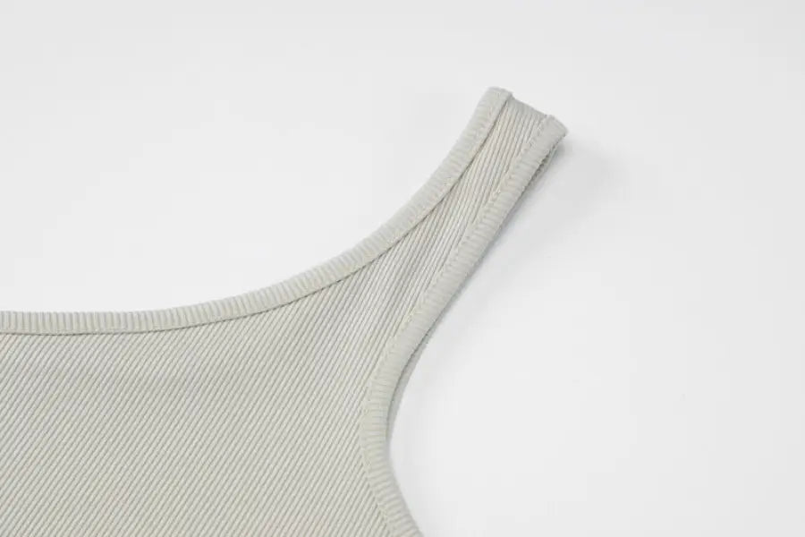 One Shoulder Crop Top with Slim Trousers Suit