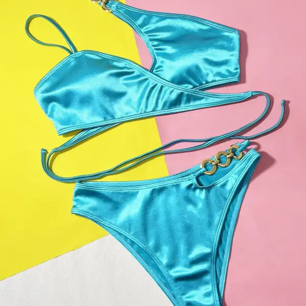 SEXY SPLIT BIKINI SWIMSUIT-VETEMENTS
