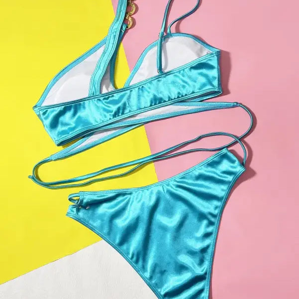 SEXY SPLIT BIKINI SWIMSUIT-VETEMENTS