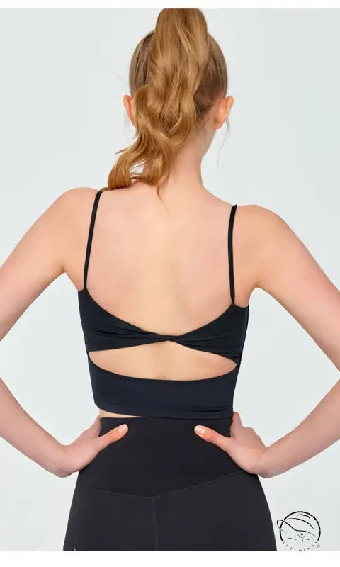 CUTE YOGA TOP-VETEMENTS