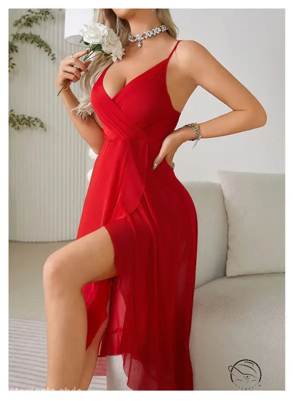 SEXY V NECK BACKLESS LINGERIE-VETEMENTS