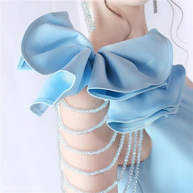 FLORAL HIGH END EVENING DRESS-VETEMENTS