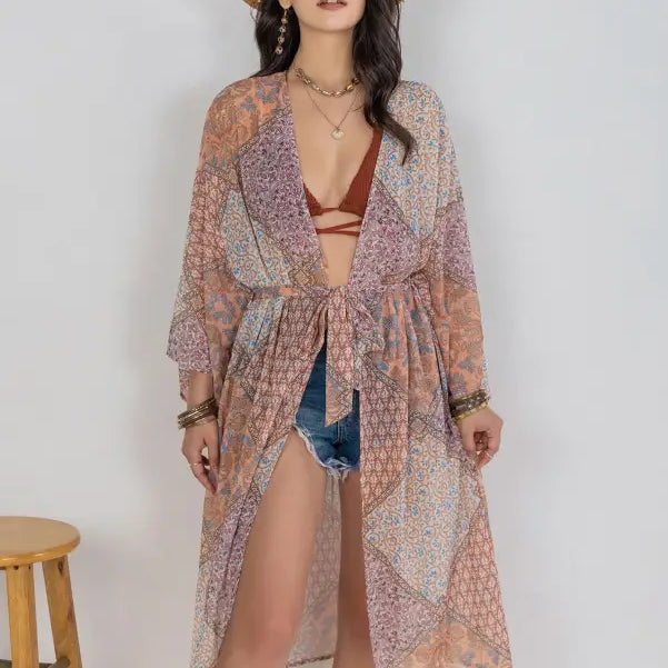 BOHEMIAN KIMONO BLOUSE-VETEMENTS