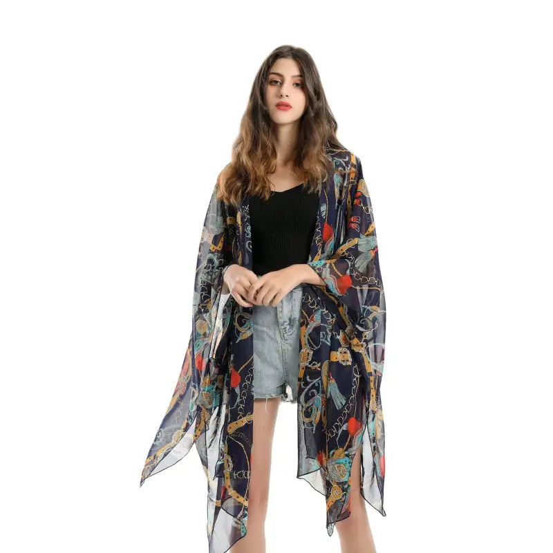 CHIFFON SWIMSUIT BLOUSE LIGHT BIKINI-VETEMENTS