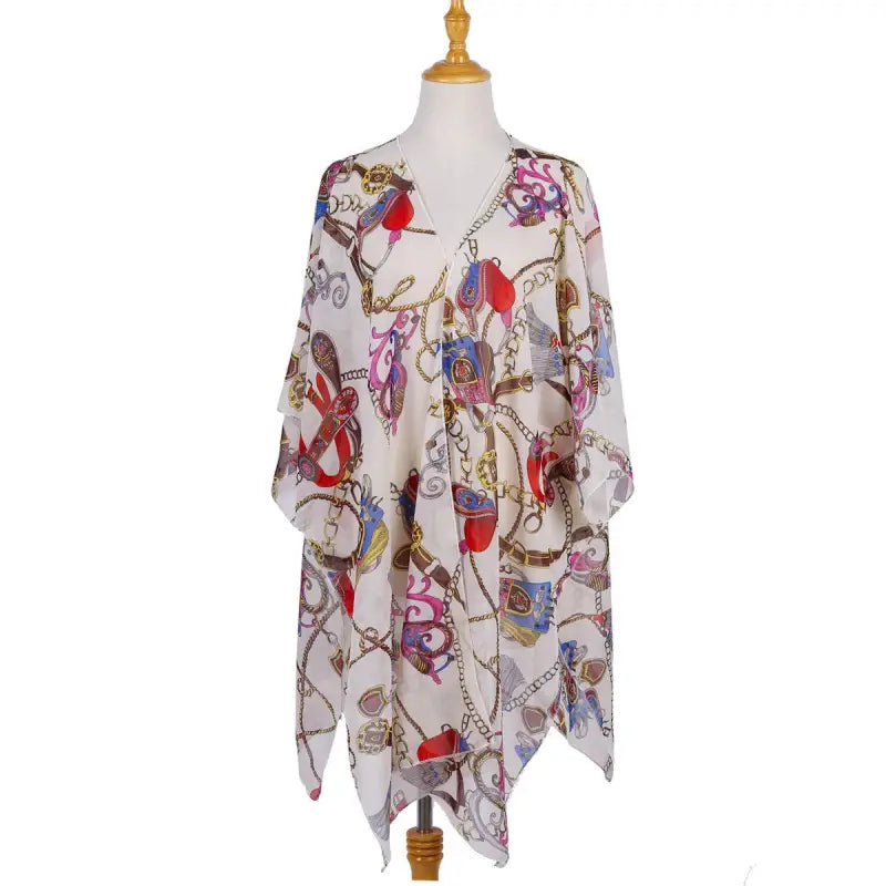 CHIFFON SWIMSUIT BLOUSE LIGHT BIKINI-VETEMENTS