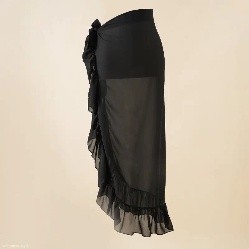 BEACH DRESS LONG FLORAL BIKINI SKIRT-VETEMENTS