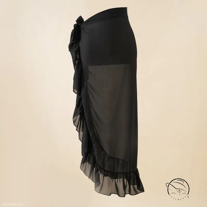 BEACH DRESS LONG FLORAL BIKINI SKIRT-VETEMENTS