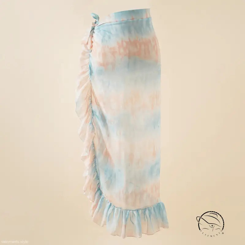 BEACH DRESS LONG FLORAL BIKINI SKIRT-VETEMENTS