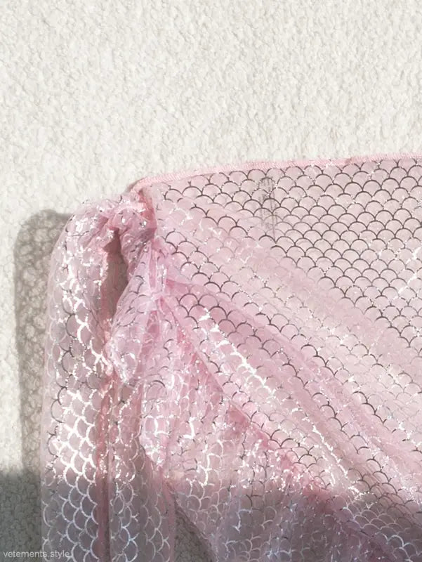 MESH SCALE SKIRT SWEET BIKINI BOTTOMS-VETEMENTS