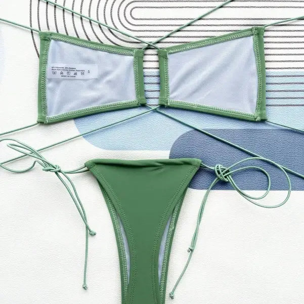 SEXY CHEST PAD SWIMSUIT-VETEMENTS