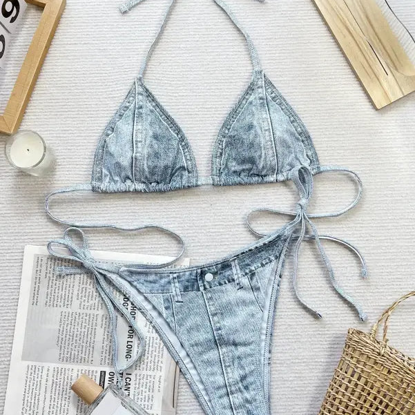 SEXY TRIANGLE BAG SWIMSUIT-VETEMENTS