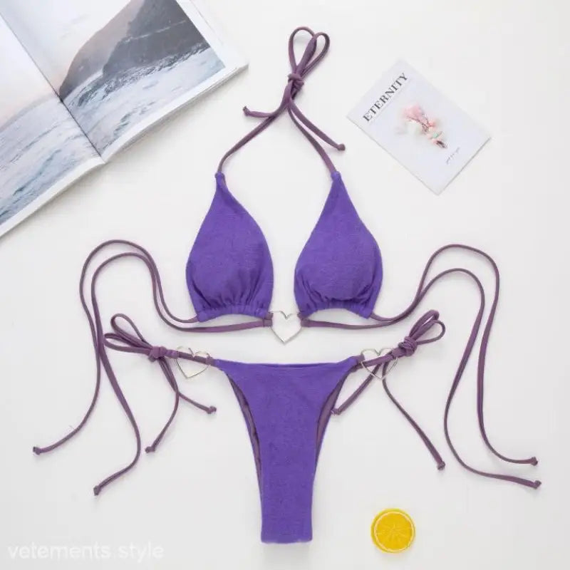 SEXY THONG BIKINI SET-VETEMENTS