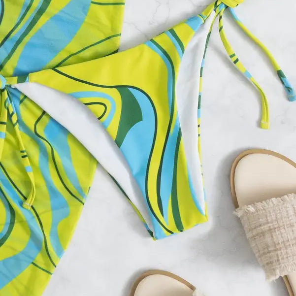 SEXY HALTER BACKLESS BIKINI-VETEMENTS