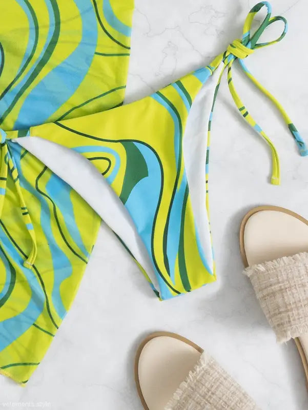 SEXY HALTER BACKLESS BIKINI-VETEMENTS