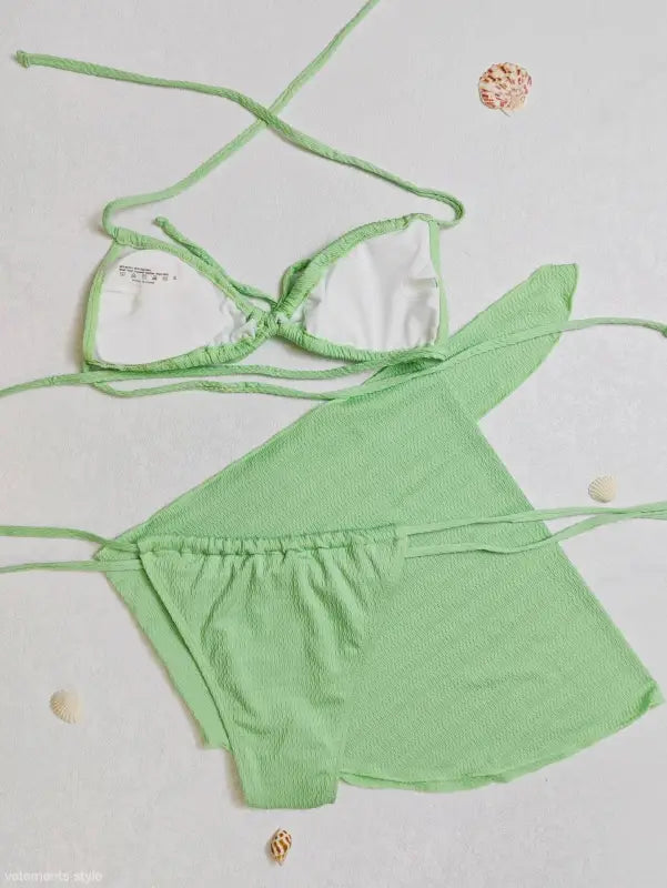 OUTER SINGLE SKIRT SHAWL SWIMSUIT-VETEMENTS