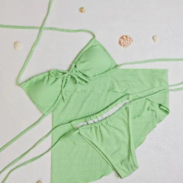 OUTER SINGLE SKIRT SHAWL SWIMSUIT-VETEMENTS