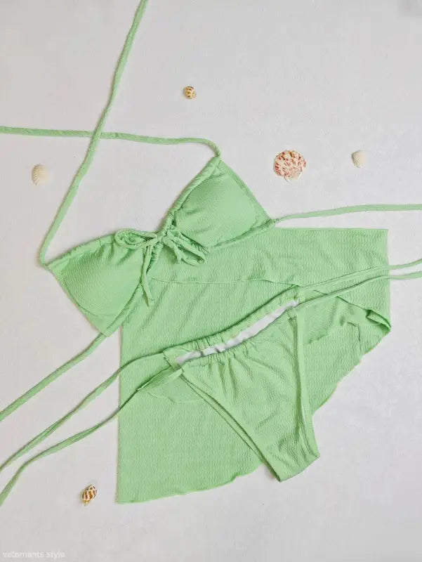 OUTER SINGLE SKIRT SHAWL SWIMSUIT-VETEMENTS