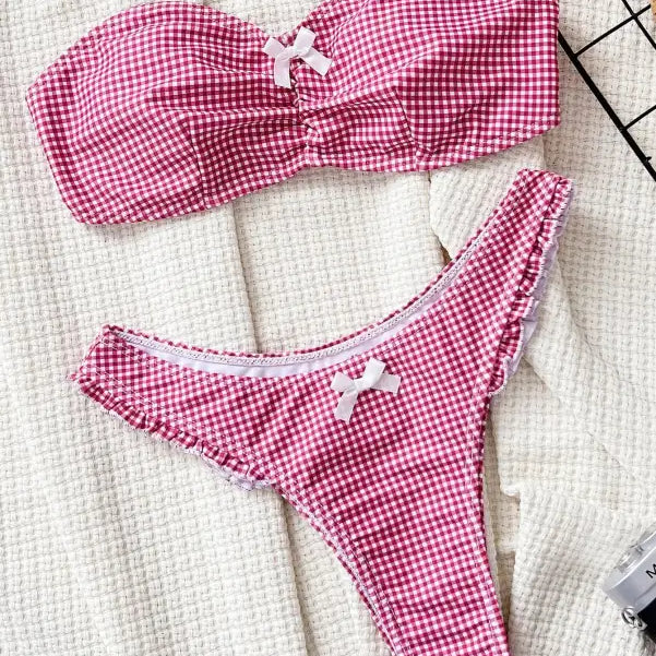 TUBE TOP SEXY BIKINI-VETEMENTS