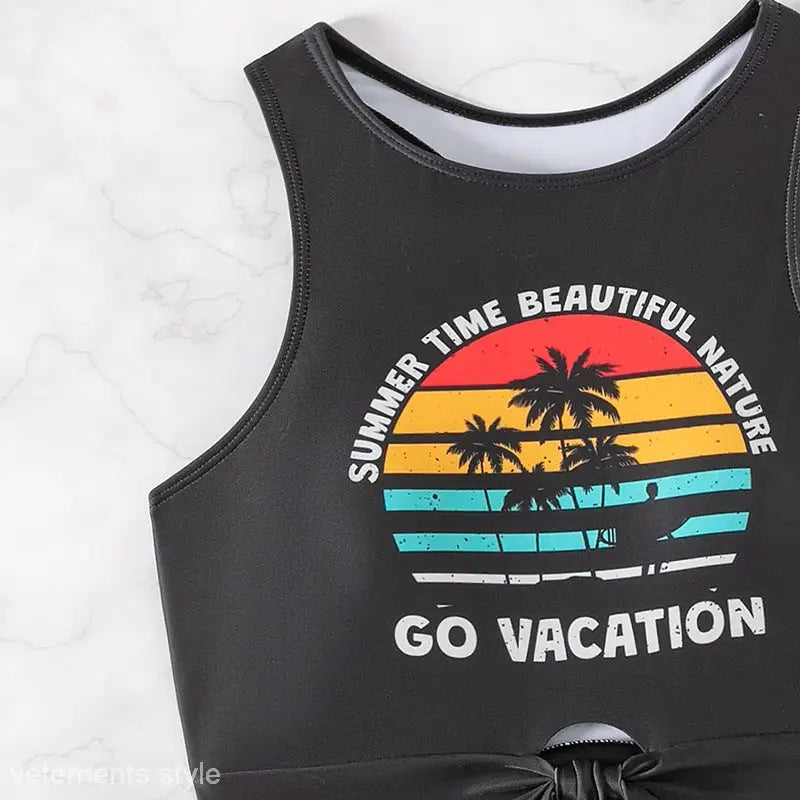 OFFSET BLACK SWIMSUIT-VETEMENTS