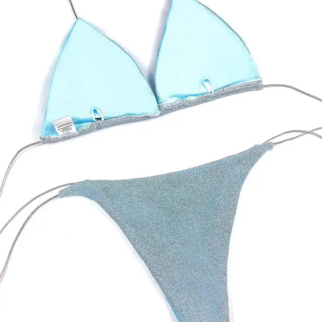 LACE UP BIKINI SWIMSUIT-VETEMENTS