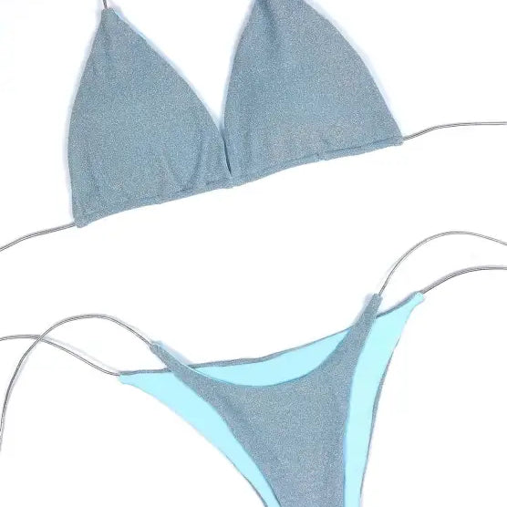 LACE UP BIKINI SWIMSUIT-VETEMENTS