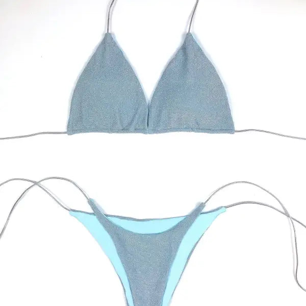 LACE UP BIKINI SWIMSUIT-VETEMENTS