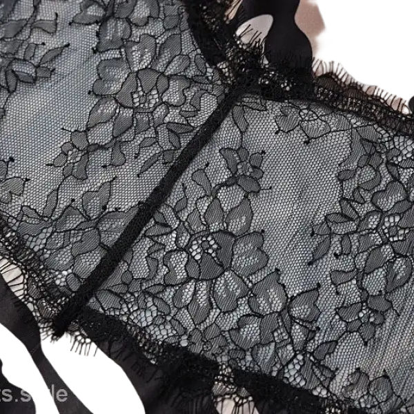 Brown zebra print backless sleeveless dress with delicate black lace floral trim