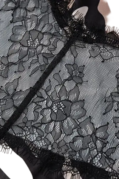 Brown zebra print backless sleeveless dress with delicate black lace floral trim