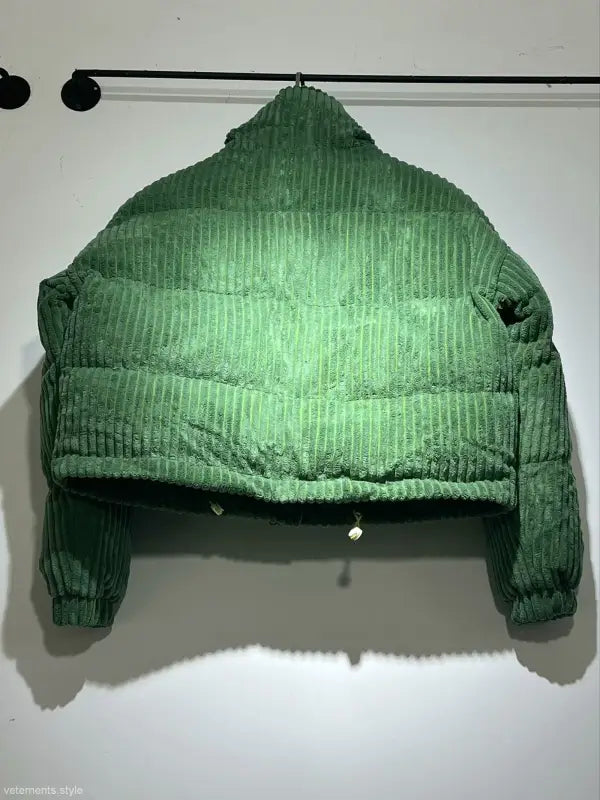 STREET CORDUROY COTTON COAT-VETEMENTS