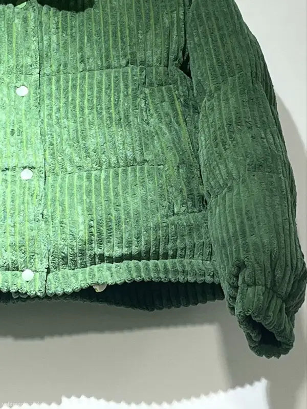 STREET CORDUROY COTTON COAT-VETEMENTS